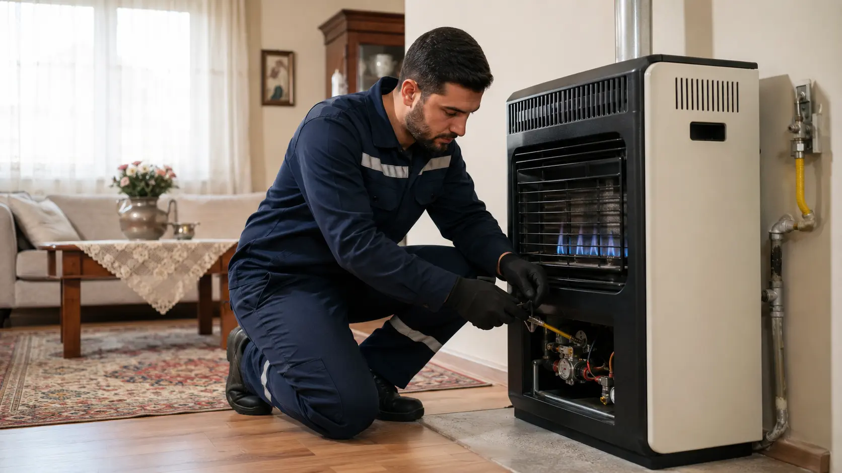 Büyükçekmece doğalgaz sobası servisi